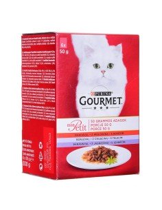 Comida para gato Purina GRMT Perle Frango Vitela 4 x 85 g | Tienda24 Tienda24.eu