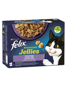 Comida para gato Purina Pollo Ternera Cordero Conejo 24 x 85 g | Tienda24 Tienda24.eu