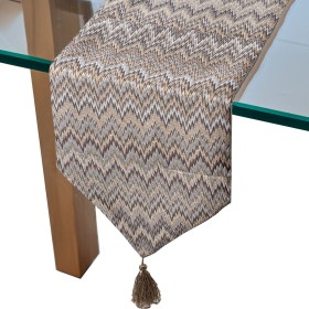 Table Runner Alexandra House Living Brown 30 x 180 cm by Alexandra House Living, Table Runners - Ref: D1629160, Price: 16,53 ...