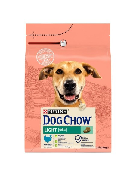 Pienso Purina Dog chow light Adulto Pavo 2,5 kg | Tienda24 Tienda24.eu