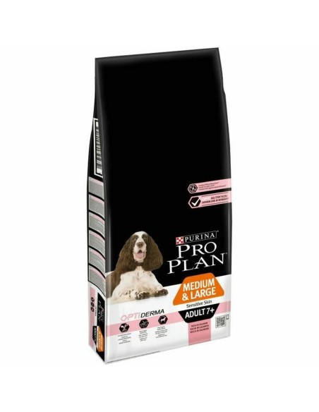 Hundefutter Purina Pro Plan 7+ Medium/Large Sensitive Skin Senior Fleisch 14 Kg | Tienda24 Tienda24.eu