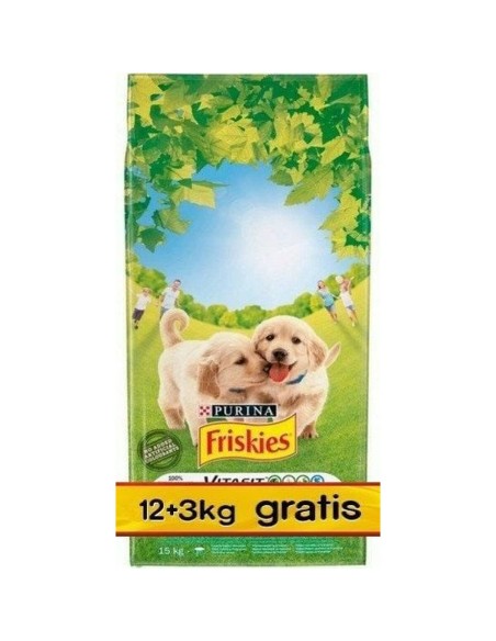 Nourriture Purina Friskies Junior Petit/Junior Poulet 15 kg | Tienda24 Tienda24.eu