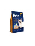 Comida para gato Brit PREMIUM BY NATURE INDOOR Adulto Frango 1,5 Kg | Tienda24 Tienda24.eu