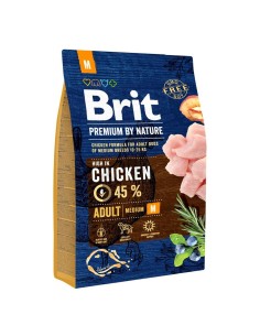 Io penso Brit Premium by Nature Adult Adulto Pollo 8 kg da Brit, Secco - Ref: S9111191, Precio: 26,87 €, Descuento: %