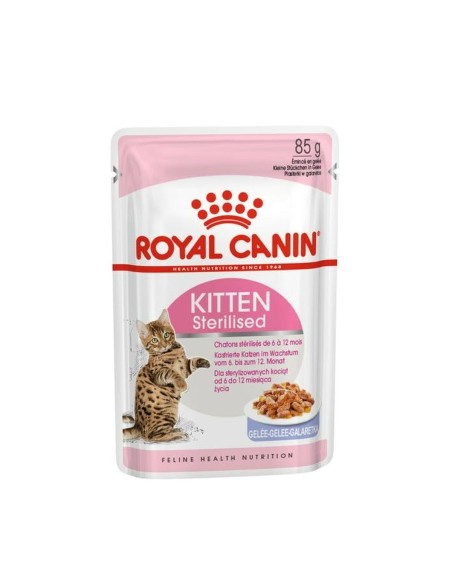 Comida para gato Royal Canin Sterilised Gala Pollo 12 x 85 g | Tienda24 Tienda24.eu