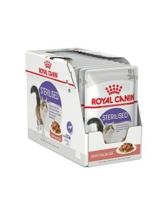 Cibo per gatti Royal Canin Feline Sterilised in Sosse Carne 12 x 85 g da Royal Canin, Umido - Ref: S9111246, Precio: 19,99 €,...