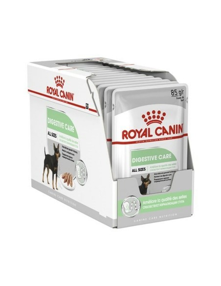 Alimentation humide Royal Canin Digestive Care Viande 12 x 85 g | Tienda24 Tienda24.eu