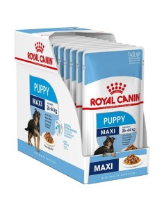 Cibo umido Royal Canin Maxi Puppy 10 x 140 g da Royal Canin, Umido - Ref: S9111273, Precio: 20,42 €, Descuento: %