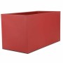 Vaso Riviera 80 x 40 cm Rosso Plastica Quadrato | Tienda24 - Global Online Shop Tienda24.eu