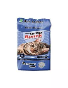 Arena para Gatos Super Benek Crystal Standard Natural 3,8 L | Tienda24 Tienda24.eu