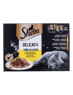 Cibo per gatti Sheba Delicacy in Jelly Pollo Tacchino Anatra Uccelli 100 g da Sheba, Umido - Ref: S9111400, Precio: 8,49 €, D...