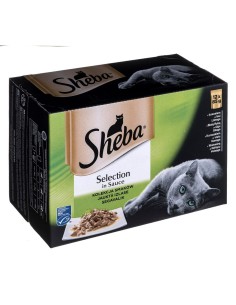 Cibo per gatti Sheba Selection Pollo Salmone Pesce Carne di vitello 100 g da Sheba, Umido - Ref: S9111403, Precio: 8,78 €, De...