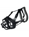 Muzzle Trixie Black Monochrome M/L 22 cm | Tienda24 Tienda24.eu