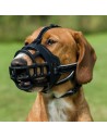 Muzzle Trixie Black Monochrome M/L 22 cm | Tienda24 Tienda24.eu