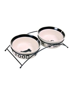 Pet feeding dish Tontarelli 27,4 x 16,6 x 18,3 cm | Tienda24 Tienda24.eu