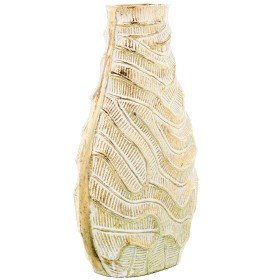 Vase Alexandra House Living Golden Aluminium 20 x 10 x 33 cm by Alexandra House Living, Vases - Ref: D1629193, Price: 25,26 €...