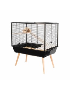 Cage Zolux 205441GRI Bois Métal Plastique (1 Pièce) | Tienda24 Tienda24.eu