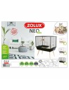 Jaula Zolux 78 cm Madeira Metal Plástico Metal/Plástico (1 Peça) | Tienda24 Tienda24.eu