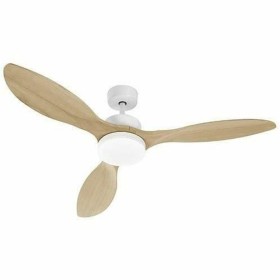 Ceiling Fan with Light FARELEK Ø 137 cm 100 W White by FARELEK, Ceiling Fans - Ref: S7190535, Price: 213,01 €, Discount: %