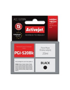 Cartuccia d'inchiostro compatibile Activejet ACC-520BN Nero da Activejet, Toner e inchiostro per stampante - Ref: S9112429, P...