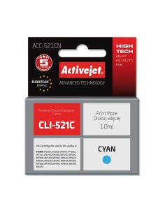 Cartuccia d'inchiostro compatibile Activejet ACC-521CN Ciano da Activejet, Toner e inchiostro per stampante - Ref: S9112431, ...