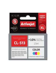 Cartuccia ad Inchiostro Originale Activejet AC-513R Ciano/Magenta/Giallo da Activejet, Toner e inchiostro per stampante - Ref...