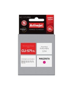 Cartuccia ad Inchiostro Originale Activejet ACC-571MNX Magenta da Activejet, Toner e inchiostro per stampante - Ref: S9112457...