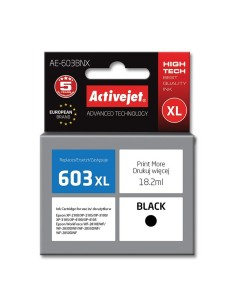 Cartuccia ad Inchiostro Originale Activejet AE-603BNX Nero da Activejet, Toner e inchiostro per stampante - Ref: S9112540, Pr...