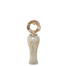 Vase Alexandra House Living Doré Verre 23 x 79 cm de Alexandra House Living, Vases - Réf : D1629247, Prix : 127,98 €, Remise : %