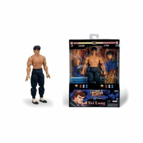 Figur mit Gelenken Jada Street Fighters - Fei-Long 15 cm von Jada, Gliederpuppen - Ref: S7195185, Preis: 44,17 €, Rabatt: %