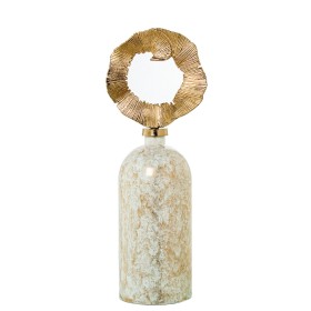 Vase Alexandra House Living Doré Verre 18 x 67 cm de Alexandra House Living, Vases - Réf : D1629249, Prix : 86,06 €, Remise : %