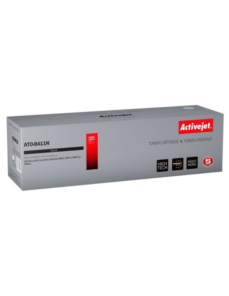 Toner Activejet ATO-B411N Schwarz | Tienda24 Tienda24.eu