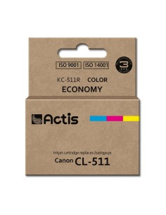 Cartuccia ad Inchiostro Originale Actis KC-511R Ciano/Magenta/Giallo da Actis, Toner e inchiostro per stampante - Ref: S91133...