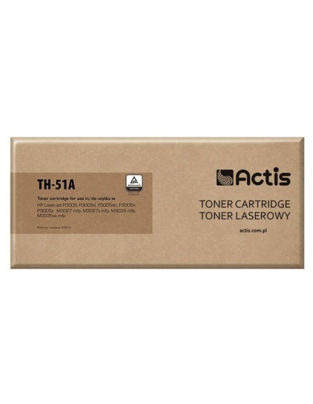 Tóner Actis TH-51A Preto | Tienda24 Tienda24.eu