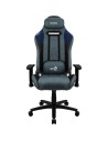 Cadeira de Gaming Aerocool DUKE AeroSuede 180º Azul Preto/Azul | Tienda24 Tienda24.eu