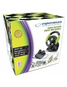 Volante Racing Esperanza EG104 PlayStation 3 xbox 360 da Esperanza, Accessori - Ref: S9114550, Precio: 45,54 €, Descuento: %