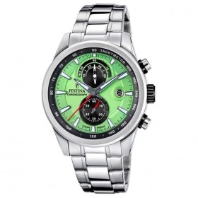 Men's Watch Festina F20694/3 Green Silver by Festina, Wrist Watches - Ref: S72104387, Price: 166,33 €, Discount: %