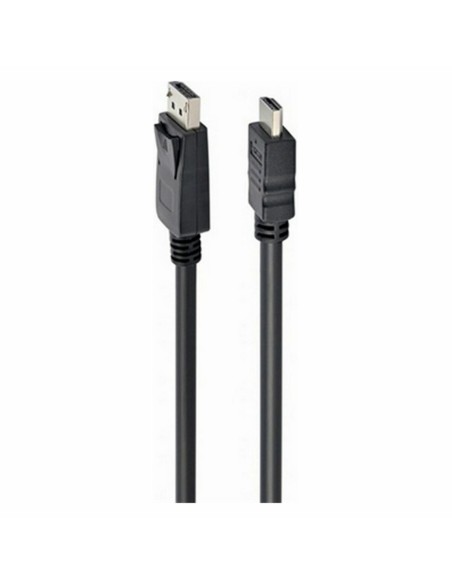 DisplayPort to HDMI Adapter GEMBIRD CC-DP-HDMI-6 Black 1,8 m | Tienda24 Tienda24.eu