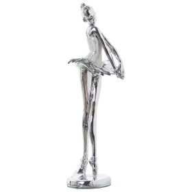 Figurine Décorative Alexandra House Living Argenté Acrylique Plastique Mélamine Ballerine 8 x 7 x 26 cm de Alexandra House Li...