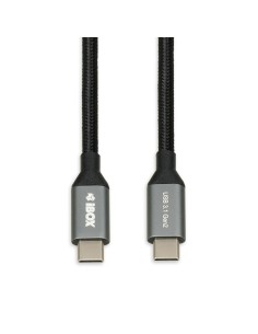 Câble USB-C NANOCABLE Noir 1 m (1 Unité) | Tienda24 Tienda24.eu