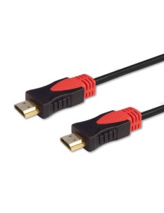 Câble HDMI TooQ 10.15.37 V2.0 Noir Bleu | Tienda24 Tienda24.eu