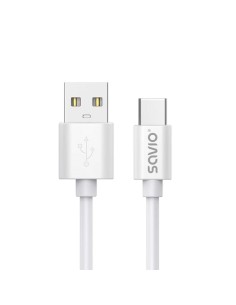 Cavo USB A con USB C Savio CL-168 Bianco 3 m da Savio, Cavi USB - Ref: S9115503, Precio: 4,84 €, Descuento: %