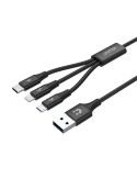 Cavo da USB a Micro USB, USB-C e Lightning Unitek C14049BK Nero 1,2 m da Unitek, Cavi USB - Ref: S9115635, Precio: 7,45 €, De...