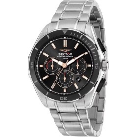 Montre Homme Sector 790 Noir Argenté de Sector, Montres bracelet - Réf : S7271776, Prix : 201,17 €, Remise : %