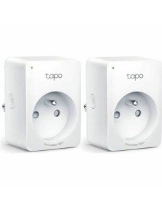 Enchufe Inteligente TP-Link MINI SMART Tapo P100 2900W WiFi Blanco (2 uds) | Tienda24 Tienda24.eu