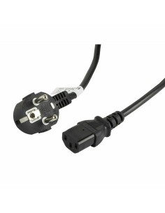 Power Cord Aisens A132-0171 Black 1,5 m | Tienda24 Tienda24.eu