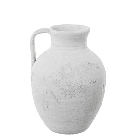 Vaso Alexandra House Living Bianco Grigio Ceramica 22 x 22 x 33 cm di Alexandra House Living, Vasi - Rif: D1629463, Prezzo: 3...