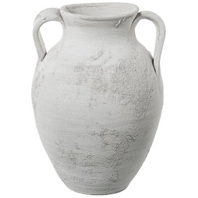 Vase Alexandra House Living White Grey Ceramic 25 x 26 x 36 cm by Alexandra House Living, Vases - Ref: D1629466, Price: 40,72...