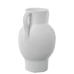 Vase Alexandra House Living White Ceramic 19 x 30 cm by Alexandra House Living, Vases - Ref: D1629469, Price: 24,66 €, Discou...