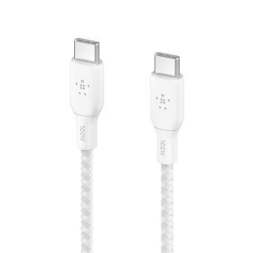 Cable USB Belkin CAB014BT2MWH Blanco 2 m de Belkin, Cables USB - Ref: S7734006, Precio: 27,79 €, Descuento: %